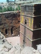 Felsenkirchen in Lalibella Felsenkirchen in Lalibella