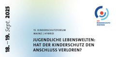 15. Kinderschutzforum 2025