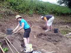 Fotos: TeilnehmerInnen des Work-Camps im Jahr 2010