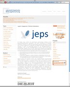 Lehrstuhl Empirische bildungsforschung, Forschungsprojekt jeps