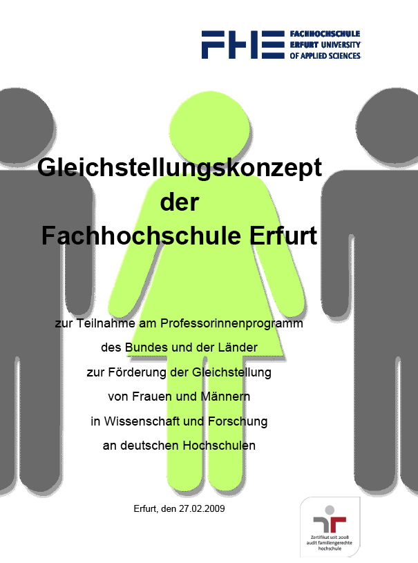 Gleichstellungskonzept der FH Erfurt