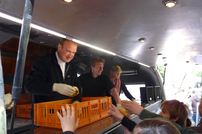 Das Road Trip-Team in Aktion